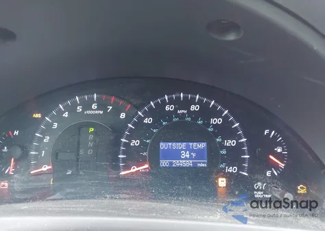 2010 Toyota Camry Xle из США, поврежденный, VIN 4T1BF3EK9AU580499